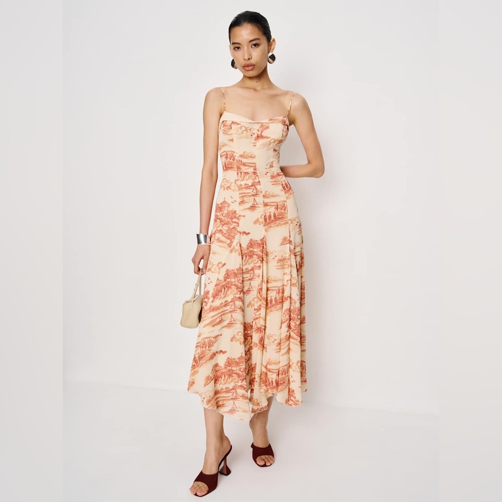 Reformation Fredo Dress in Dolce Vita